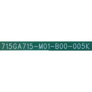 MAIN PARA TV INSIGNIA / NUMERO DE PARTE XLCB02K123 / 715GA715-M01-B00-05K / (G)XLCB02K123B1BX/KQ6KQ7C / LSA700056 / 5803828 / PANEL TPT700WR-U2T01.D REV:S04F / DISPLAY CV700U2-T01- REV:04 / MODELO NS-70F301NA23	